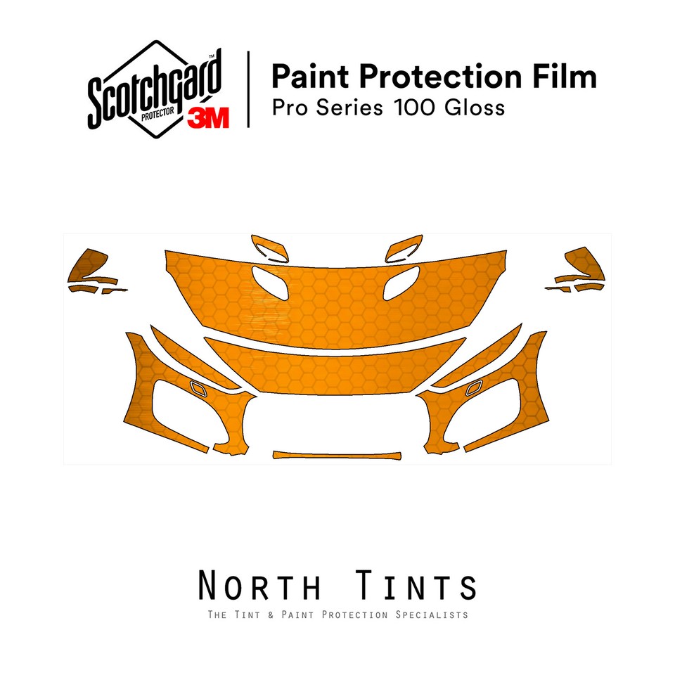 Jaguar F-Type 2021-2025 3M PRO Series PreCut Paint Protection Film Clear Bra PPF