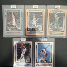 2024-25 Panini One and One 5 card LOT. Ja Morant, Tyler Herro, JJJ, Bam Adebayo 