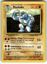 Machoke 34/102 Base Set