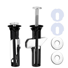 2Pcs Toilet Seat Screws Replacement Kit Heavy Duty Stainless Steel Toilets....