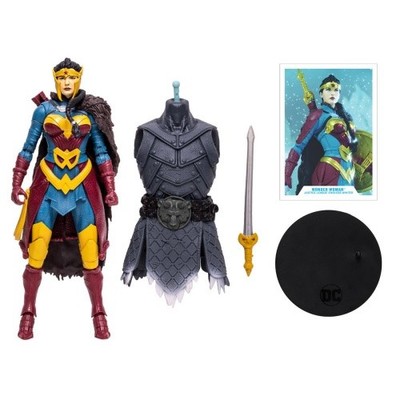 McFarlane Toys DC Build-A Frost King Endless Winter Wonder Woman 7 Inch Actionfi