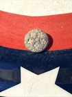 Dug Civil War 💥 🇺🇸 💣 Confederate Gilt Flower Button Cross PH LA