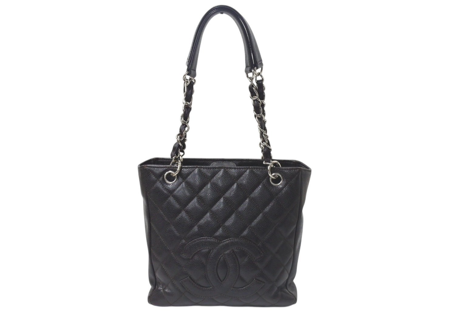Chanel Black Coco Matelasse Caviar Tote Bag 4B001177