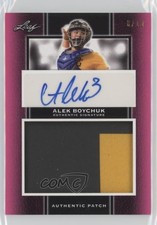 2019 Leaf Perfect Game National Showcase Pink 8/10 Alek Boychuk Patch Auto 0w8