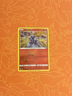SALANDIT Reverse Holo Common Pokémon 2021 Battle Styles 027/163 - Free Shipping