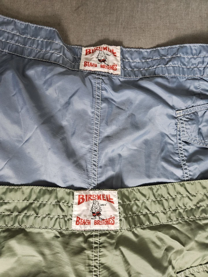Birdwell Beach Britches Shorts Mens 37Blue & Green Surf 2 PACK BUNDLE - Image 2 of 4