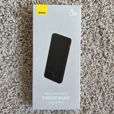 Baseus Portable Charger 20W PD QC Power Bank Fast Charging 10000mAh New Sealed