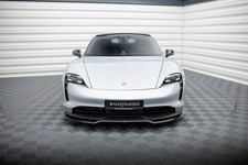 Street+ Spoilerlippe Front Ansatz passend für Porsche Taycan / Taycan 4 / Taycan
