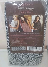 Nursing Cover Breastfeeding Hooter Hider UDDER COVER Beautiful Black & White NIP