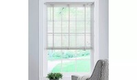 Little Black Book Basswood Grey 50mm Venetian Blind - 130cm (OPENED BOX TESTED)