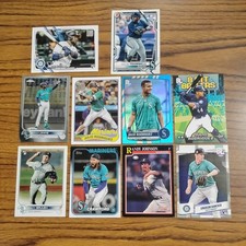 2020-24, 91 Score Topps Bazooka 10 Cards Seattle Mariners X3 Julio Rodriguez