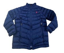 Boys Polo by Ralph Lauren Navy Blue Lightweight Puffer Jacket Boys Size 6