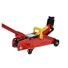 Aain AA095 2 Ton Hydraulic Floor Jack,Low Profile Hydraulic Trolley red 2 ton