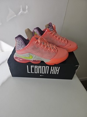 New Men's Nike LeBron XIX Low 19 ''Aloha'' Basketball Shoes DQ8344-600 ~ Size 10