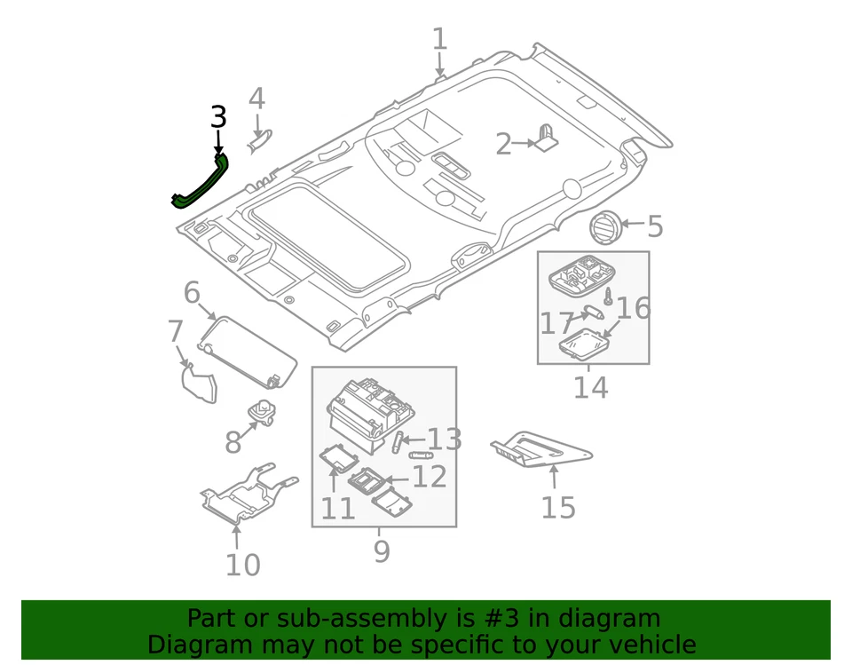 Correa de asistencia genuina Nissan 73940-ZP90C Foto 3 de 4
