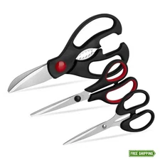 Kitchen Shears Set - QtoiKce Kitchen Scissors 3