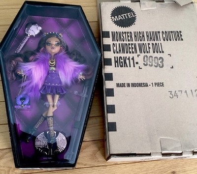 Monster High Haunt Couture Clawdeen Wolf Fashion Doll NEW in Box