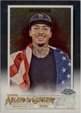 2020 Topps Allen and Ginter Chrome #193 Nyjah Huston - BB