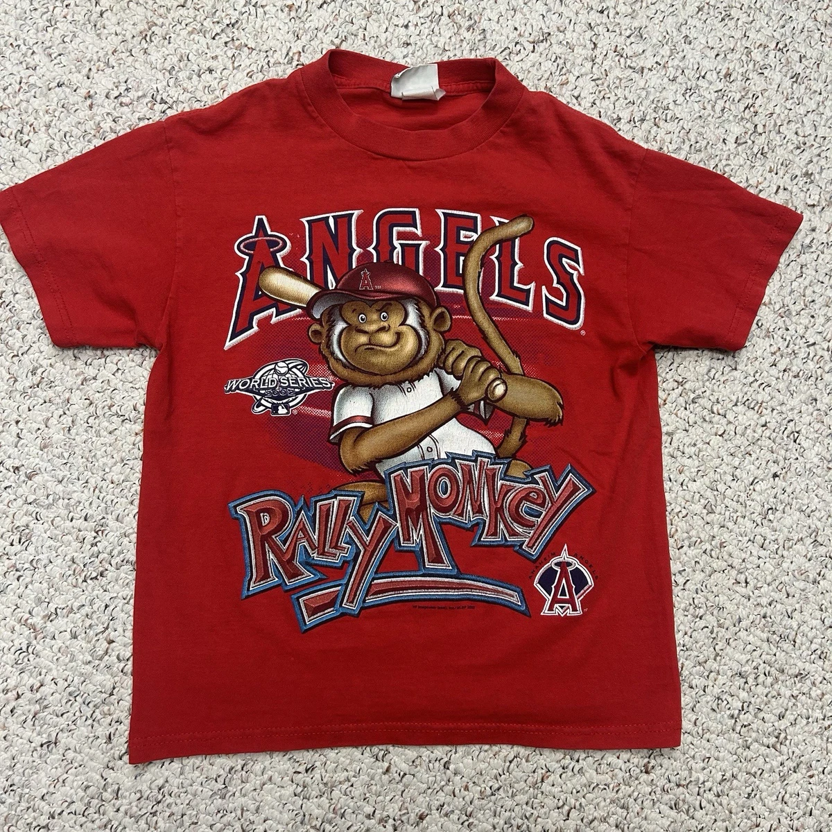 raw3erry×dpopworld ANGELS L/S shirts M World Series Anaheim Angels MLB Shirts for sale | eBay