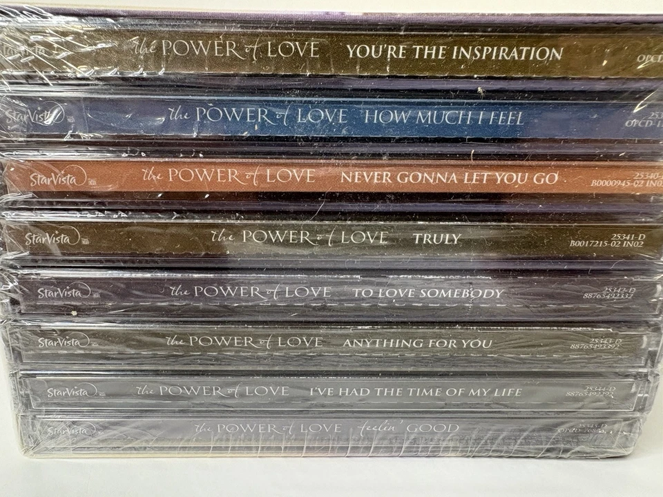 Time Life THE POWER OF LOVE CD 8 Disc Box Set Rare OOP  150 SONGS! yacht rock - Image 4 of 4