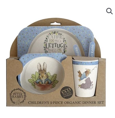 Peter Rabbit Bio Geschirrset, Beatrix Potter - Bild 1 von 3