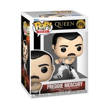 Funko POP! Rocks: Queen - Freddie Mercury - White Singlet - Sammelbare Vinylfigu