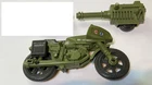 Gi Joe 1982 Ram Motorcycle & Side Car Incomplete All Originial
