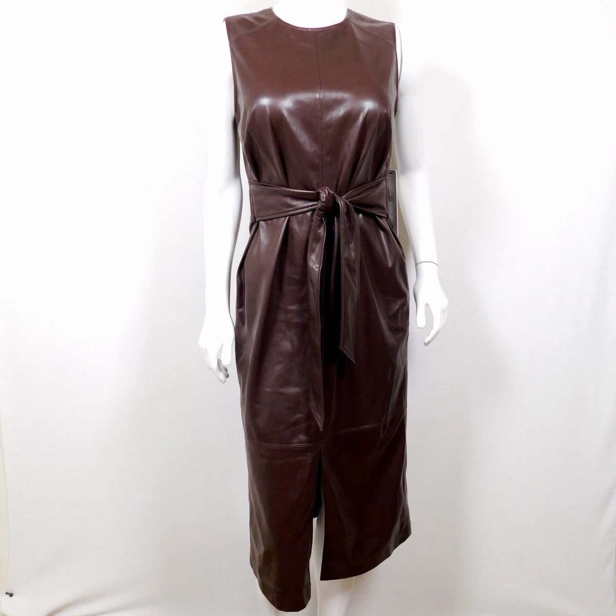 Calvin Klein Faux Leather Sleeveless Sheath Dresses for Women for sale |  eBay