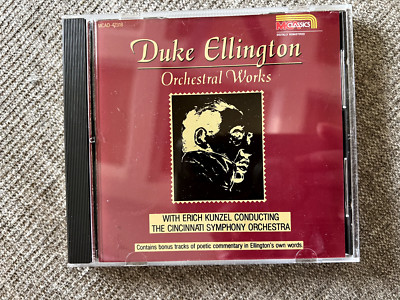 DUKE ELLINGTON ERICH KUNZEL CINCINNATI SYMPHONY ORCHESTRA Orchestral Works MINT