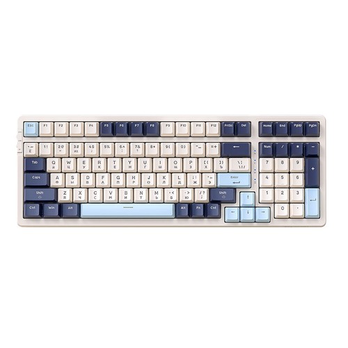 Clavier mécanique sans fil K8 trois modes clavier échangeable à chaud pour PC gamer - Photo 16/18