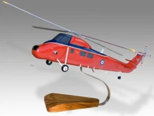 Westland Wessex HU-5 Royal Navy Desk Wood Helicopter New Model Small Scale 1/48