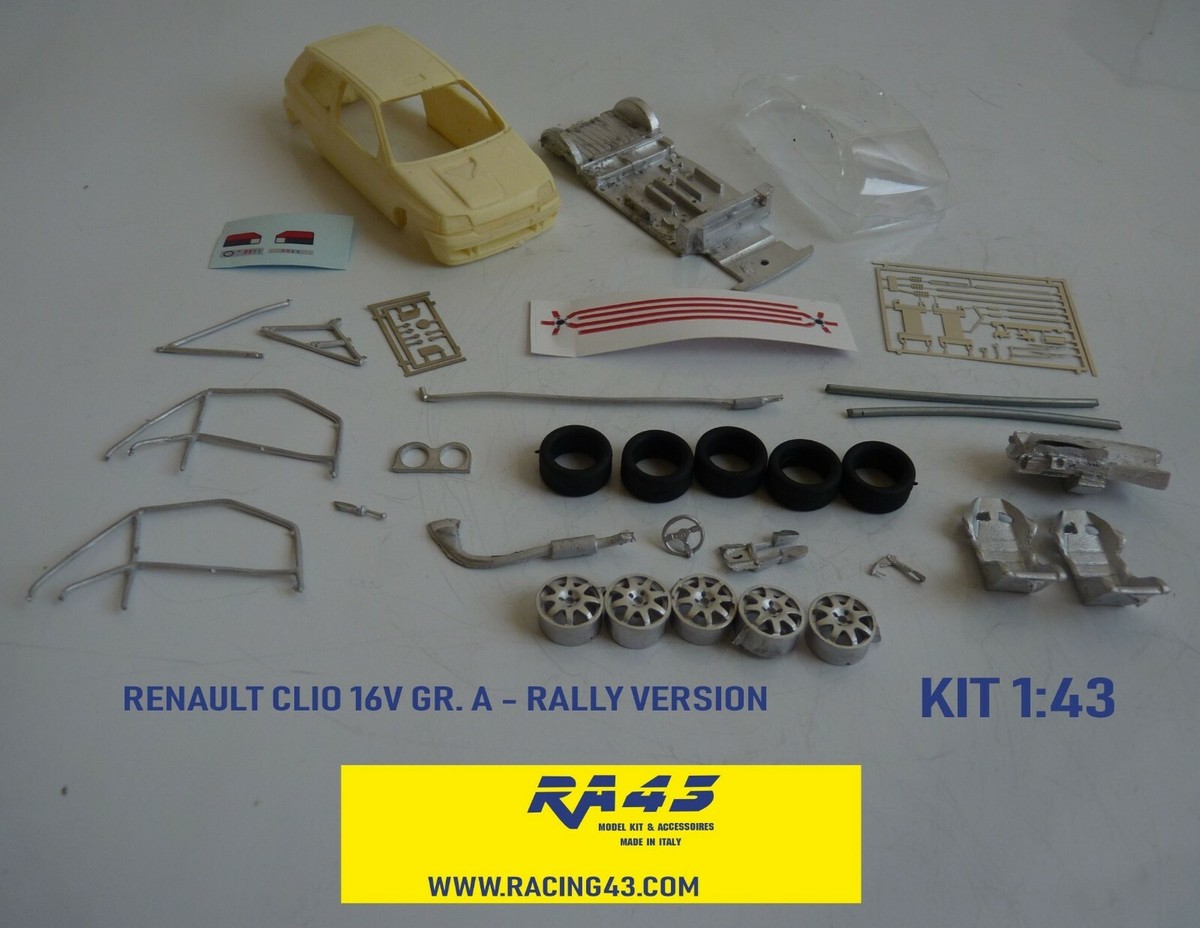 Kit Provence Moulage - Renault Clio Williams Tour De Corse 1994 - 1/43 - Monté
