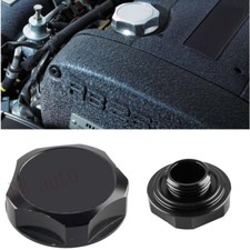 For Nissan Infiniti Engine Oil Cap Valve Cover Seal Gasket Aluminum Black X1