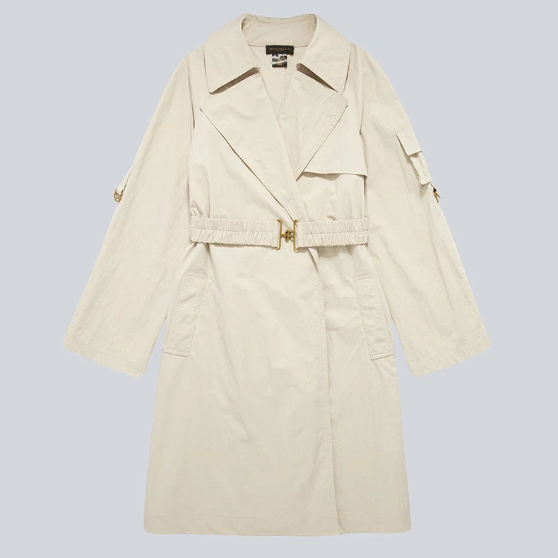 Donna karan belted trench coat sale