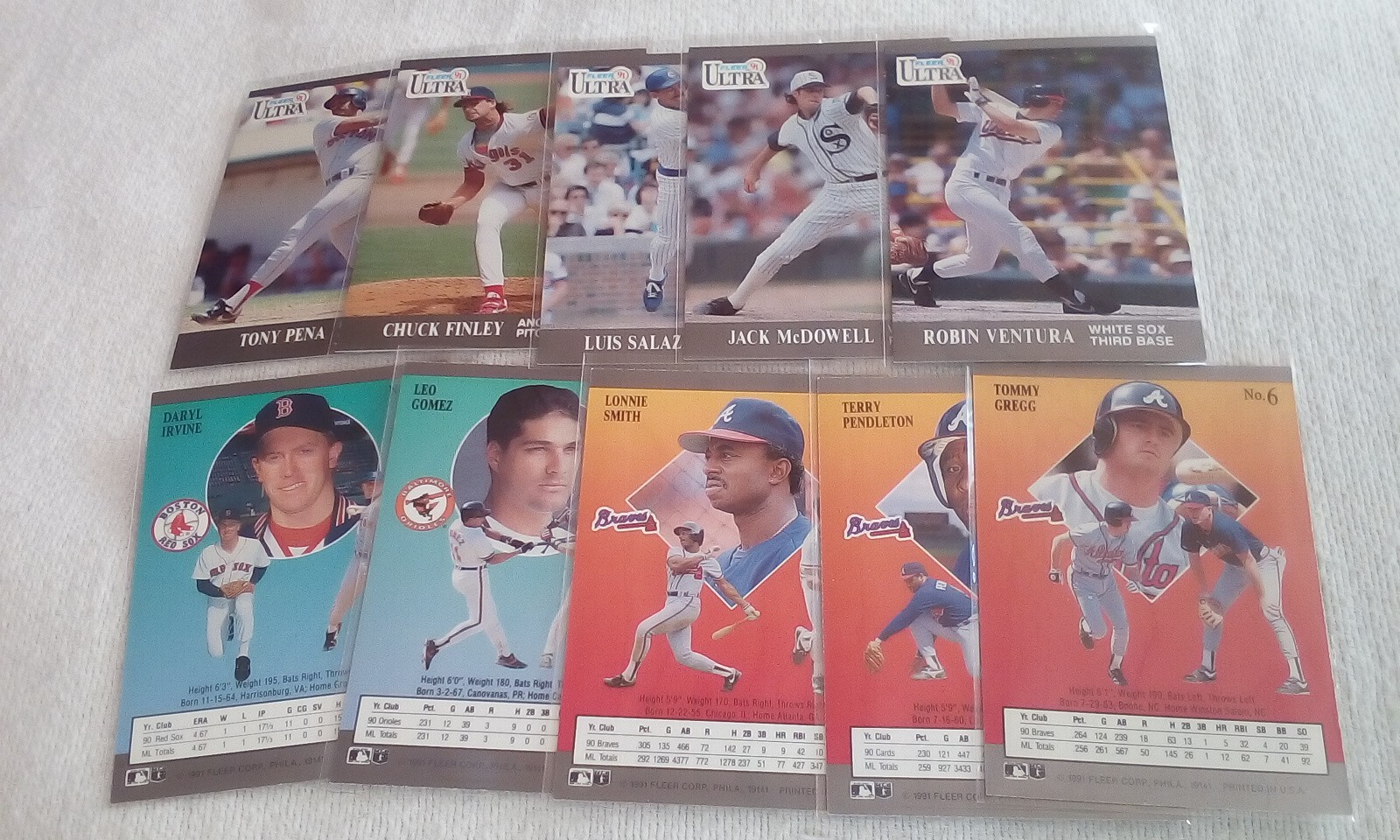 1991 Ultra Part. set Baseball  Pick cards that you may want/need.
