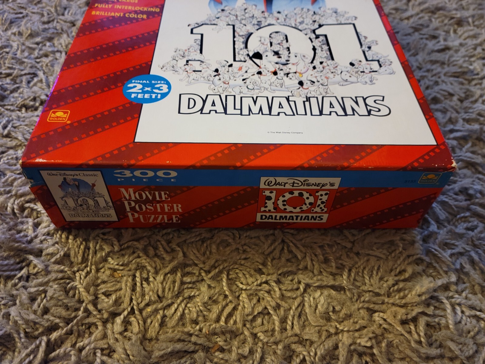 WALT DISNEY'S CLASSIC 101 DALMATIANS 300 PIECE MOVIE POSTER PUZZLES ...