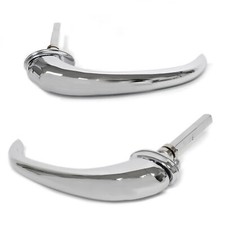 Outside Door Handle Pair Chrome 1948-1952 F-1 Truck