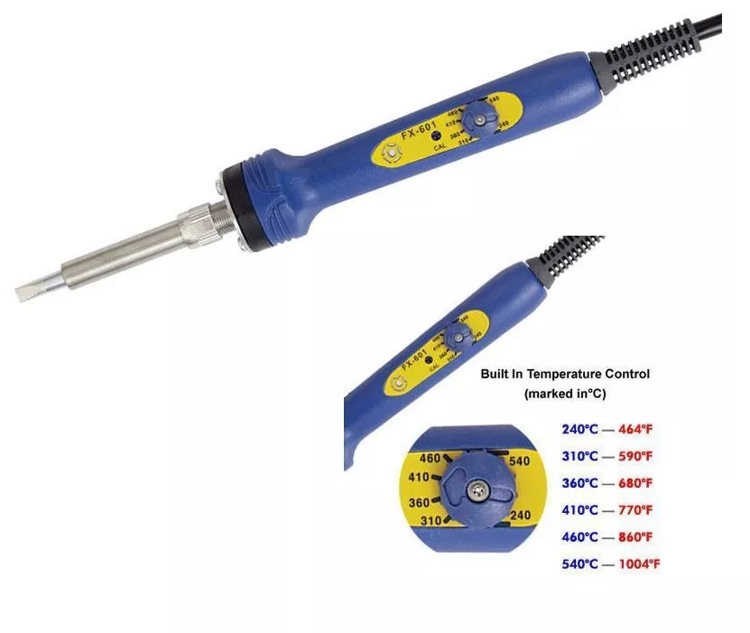 Hakko FX 601 Temperature Control Soldering Iron For Stained Glass