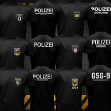 New Germany Cities Berlin Special Police Force Bundespolizei GSG-9 T-shirt