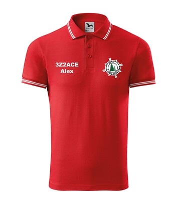 POTA Parks On The Air Offizielle Merchandise Polo Urban stickerei