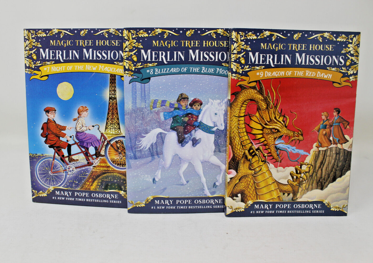 英語　Magic Tree House 60冊セット　Merlin Misson Magic Treehouse MERLIN MISSIONS Youth Series by Mary Pope Osborne