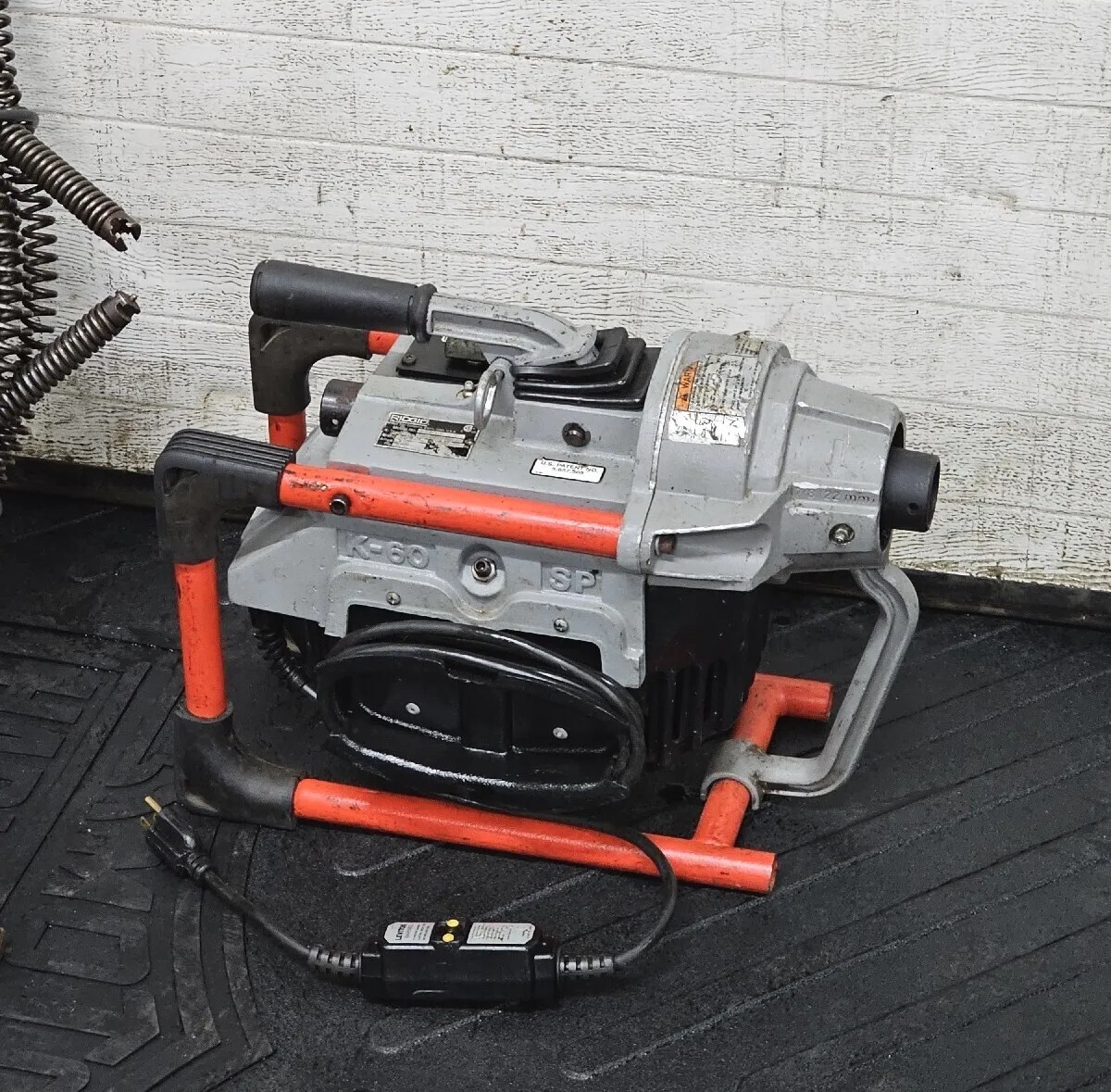 Ridgid K-60SP Sectional Machine Drain Cleaner K60 Sewer Snake | eBay