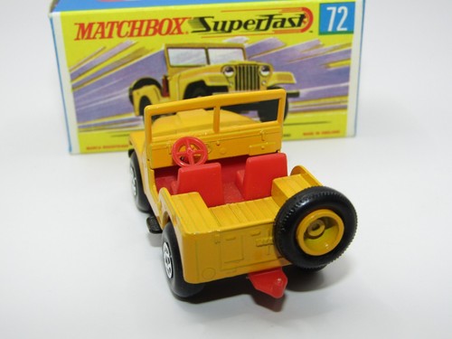 Matchbox Superfast n. 72 Jeep standard rara prima emissione ruote BALOON ottime condizioni - Foto 6 di 10