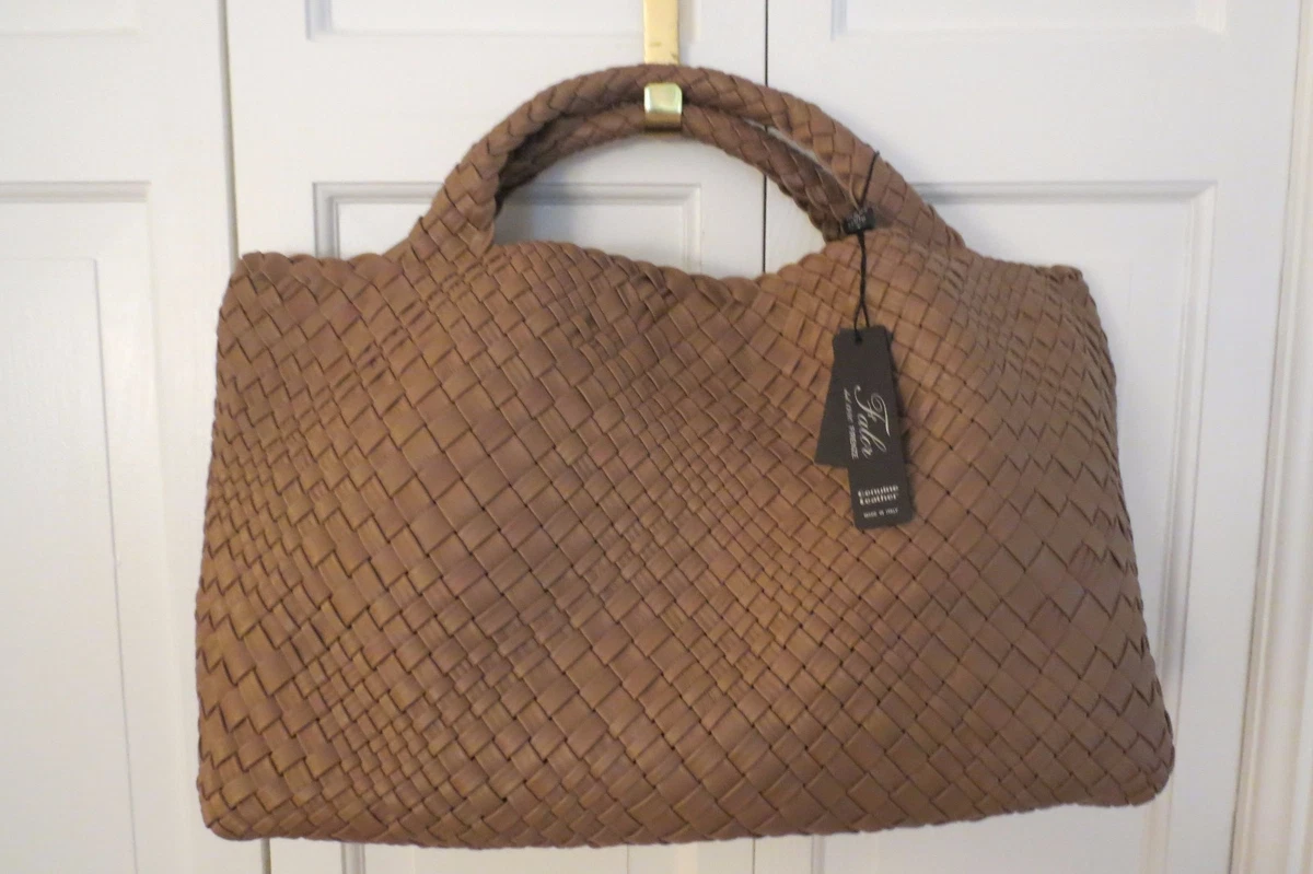 Falor sales leather tote