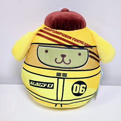 Squishmallows Sanrio 8'' Hello Kitty Pompompurin Tokyo Speed Racer Brandneu mit Etikett