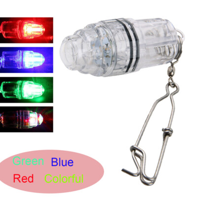 LED Underwater Fishing light Deep Drop Night Lamp Fish Lure Attractive Light