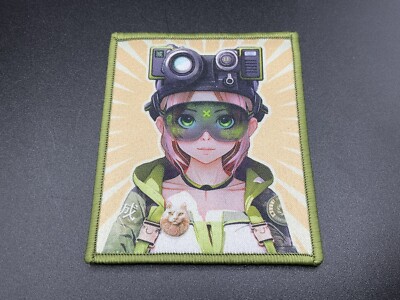 Castle x Grayscale Castle 2:3 Cam Girl w/ Goggles EDC Woven Pouch Patch