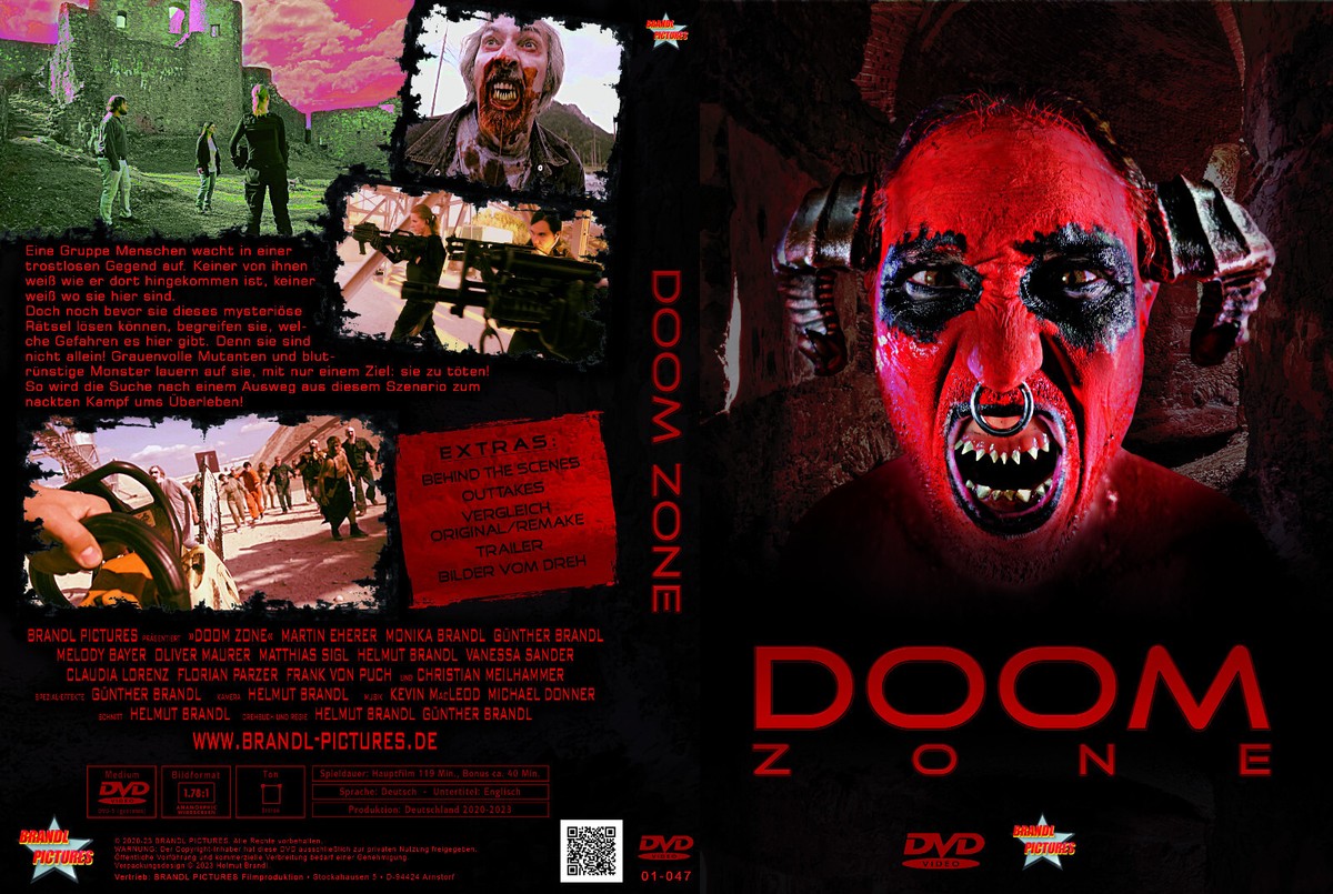 DOOM ZONE (Independent Action Horror) - DVD (English