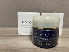 Lot of 2-Vintage AVON Hydrofirming Cream Night Treatment 1.7oz New Old Stock