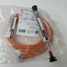 Omega Air Temperature RTD Probe mit M12 Stecker und Kabel. REF 301